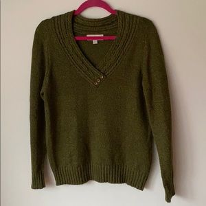 Carolyn Taylor Knit V-Neck Sweater